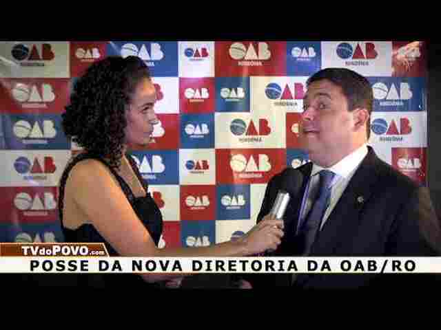 Presidente da OAB nacional na posse da diretoria da OAB rondoniense