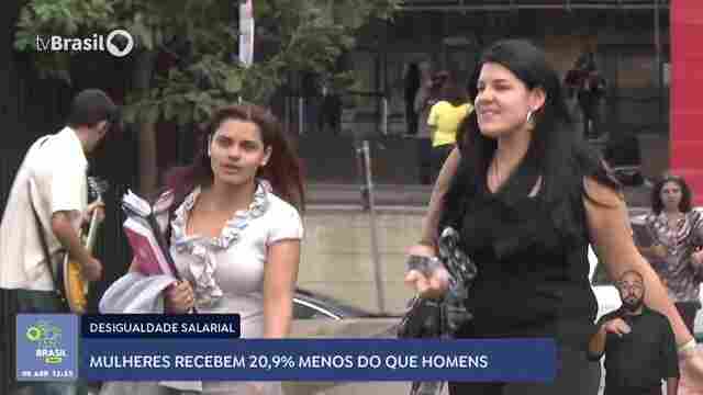 Desigualdade salarial: mulheres recebem 20,9% menos do que homens