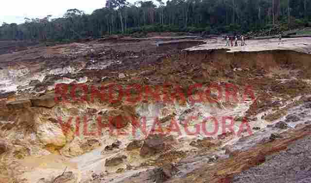 CONFIRA AS IMPRESSIONANTES IMAGENS DA DESTRUIÇÃO CAUSADA PELO ROMPIMENTO DA BARRAGEM EM RONDÔNIA
