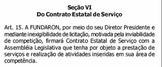 PRÓXIMO PASSO DO 25º DEPUTADO NA ASSEMBLÉIA É SER INDICADO PARA FUNDAÇÃO CRIADA NO LEGISLATIVO E GERENCIAR RECURSOS DA ORDEM DE R$ 70 MILHÕES