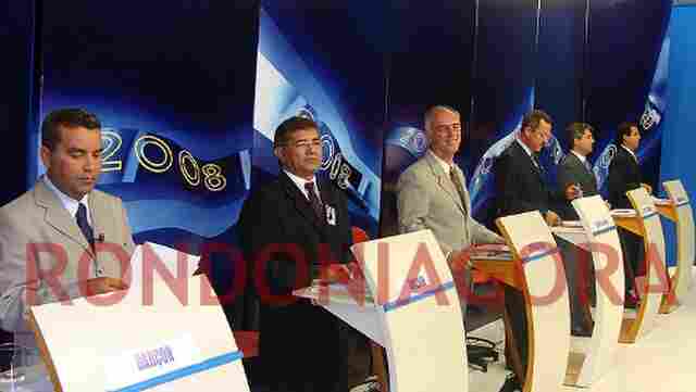 DEBATE NA TV RONDÔNIA NÃO APRESENTA NOVIDADES; SÓ DAVID CHIQUILITO NÃO ATACA PREFEITO