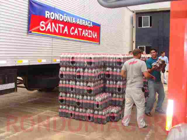 DYDYO REFRIGERANTES AJUDA VÍTIMAS DE SANTA CATARINA
