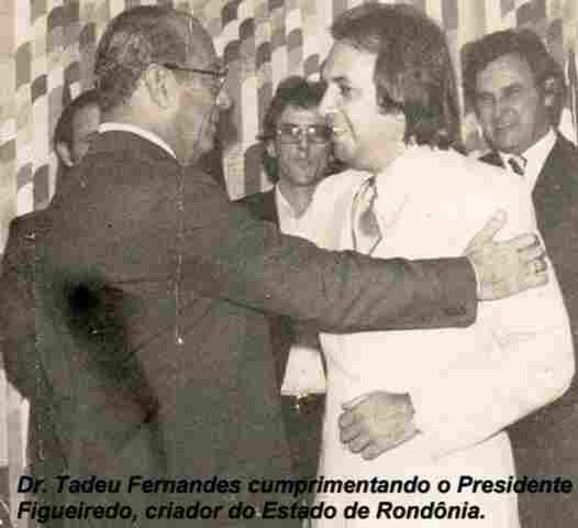 DESTEMIDOS PIONEIROS - Por Tadeu Fernandes