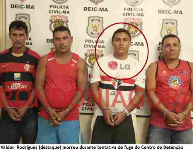 FUGITIVO DE RONDÔNIA MORRE EM TENTATIVA DE FUGA NO MARANHÃO