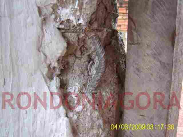 IMAGENS MOSTRAM ESTRUTURA INTERNA ABALADA DO AQUARIUS RESIDENCE