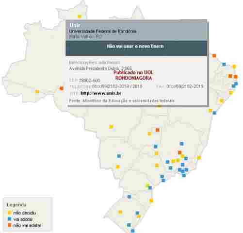 UNIR DECIDE NÃO PARTICIPAR DO NOVO ENEM E MANTÉM VESTIBULAR TRADICIONAL