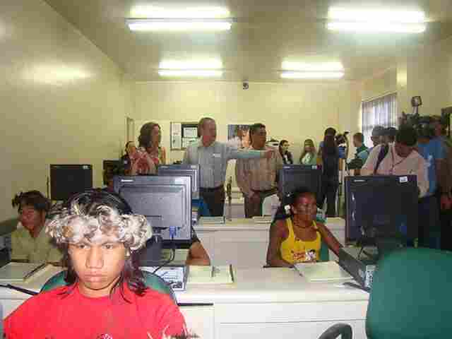 Índios tem a primeira aula em Porto Velho no projeto da Justiça