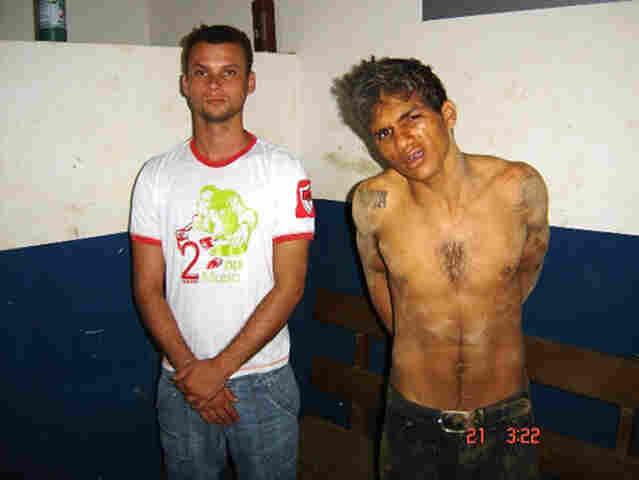 PM captura ladrão após cair do telhado em Ariquemes
