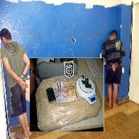 Traficantes são presos com 4 quilos de droga; um deles foge e cai na casa de PM