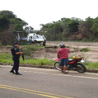 Cerco a bando que tentou assaltar Bradesco em Chupinguaia continua