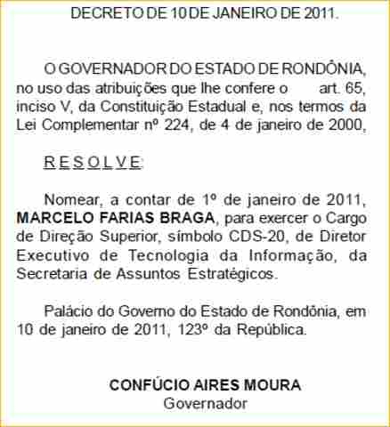 AFASTADO POR QUASE QUEBRAR A ASTIR GANHA CARGO DE DIRETOR DE TECNOLOGIA NO GOVERNO CONFÚCIO