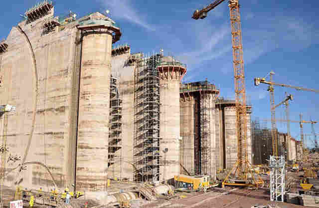 UHE Jirau já atingiu 120 mil metros cúbicos de concretagem