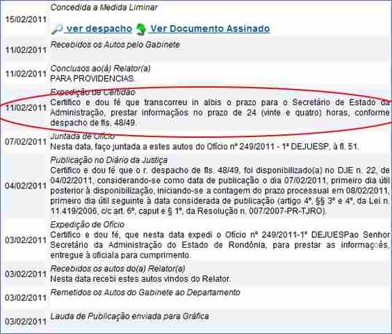 SECRETÁRIA DE ADMINISTRAÇÃO NÃO RESPONDE OFÍCIO E JUSTIÇA SUSPENDE CONCURSO PARA AGENTE PENITENCIÁRIO EM RONDÔNIA