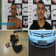 DUPLA É PRESA E CONFESSA TER ATIRADO EM FILHO DO EX-VEREADOR MÁRIO JORGE; Vídeos e fotos