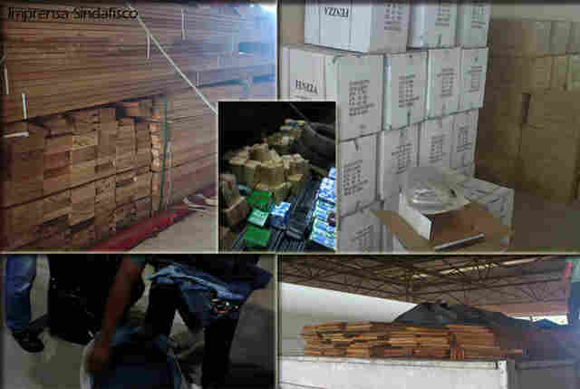 Auditores fiscais apreenderam mais de R$ 1 milhão de mercadorias em um mês