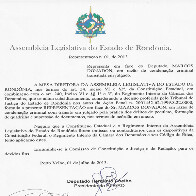 CCJ DA ASSEMBLEIA RECEBE REPRESENTAÇÃO CONTRA DONADON; Veja documento
