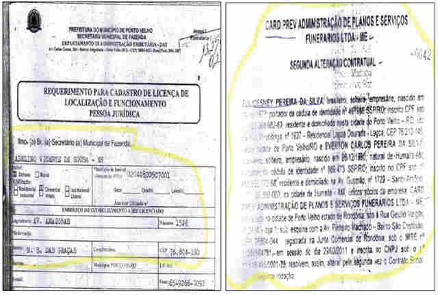 NO PAPEL, FUNERÁRIA FUNCIONA EM CONDOMÍNIO DE PORTO VELHO