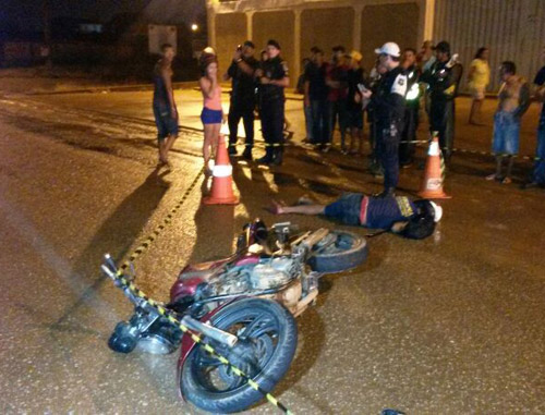 Jovem perde a vida após colisão entre motos Polícia Rondoniagora