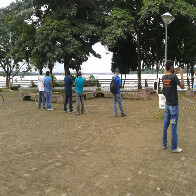 Interditado, complexo turístico da EFMM atrai curiosos