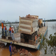 PRF CONFIRMA BURACO DE GRANDES PROPORÇÕES EM TRECHO INUNDADO DA BR-364