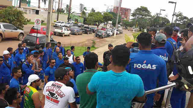 Por salários maiores, trabalhadores da Fogás e Amazongás paralisam atividades