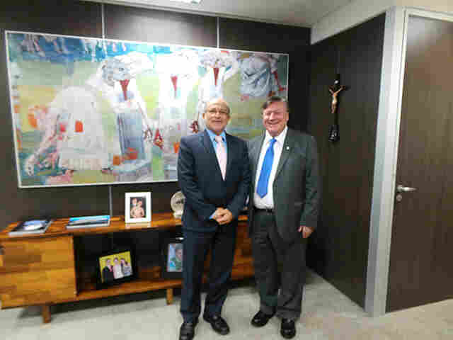 Transposição: Amir Lando vai ao TCU para interceder pelos servidores de Rondônia