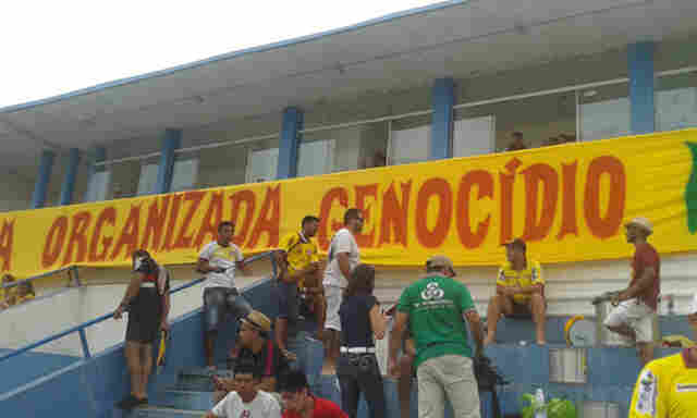 Desorganização marca partida do estadual no Aluizão