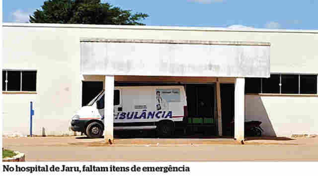 Povo denuncia abandono da Saúde em Jaru