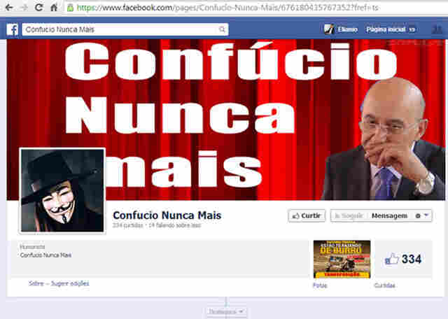 JUSTIÇA ELEITORAL MANDA FACEBOOK TIRA DO AR PÁGINA QUE CRITICA GOVERNADOR