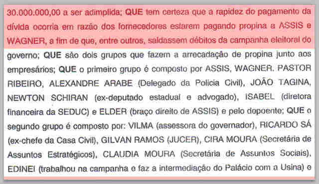 BATISTA ENTREGA CONFÚCIO E DIZ QUE DINHEIRO DA SAÚDE PAGOU CONTAS DA CAMPANHA; CUNHADO SEMPRE ATUOU NO ESQUEMA