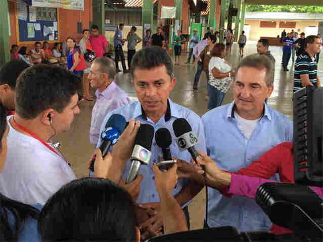 Expedito vota em Rolim de Moura e segue a Porto Velho
