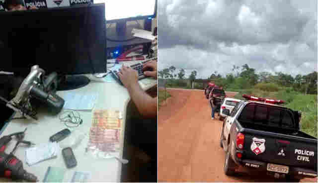 Polícia Civil de Alvorada do Oeste deflagra operação no distrito de Tancredópolis