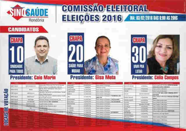 Caio Marin reeleito presidente do Sindsaúde