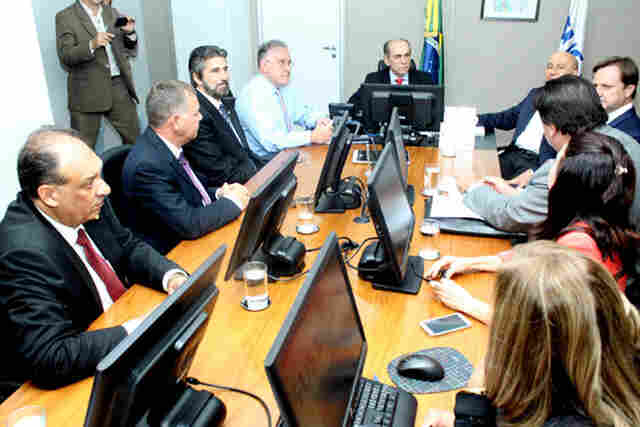 Raupp, Marinha, governador  Confúcio e Pimentel  tratam com Marcelo Castro sobre ações para saúde em Rondônia