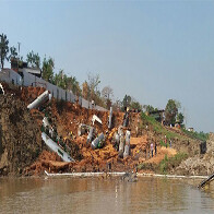 Desmoronamento na capital afeta abastecimento de água; Caerd estuda desvios