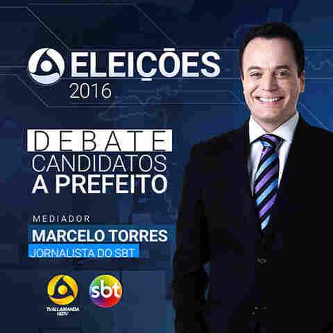 Apresentador do SBT Brasil mediará debate da TV Allamanda no dia 13