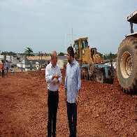 Raupp acompanha as obras dos viadutos na capital