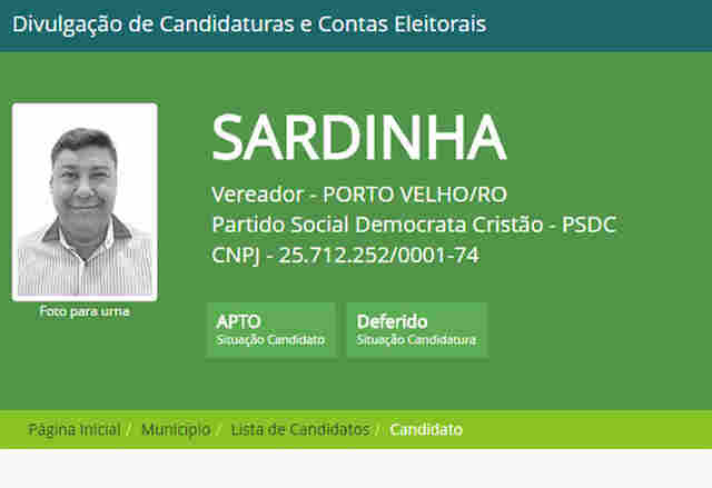 Justiça manda penhorar contas de campanha de candidato para pagar dívida em Porto Velho