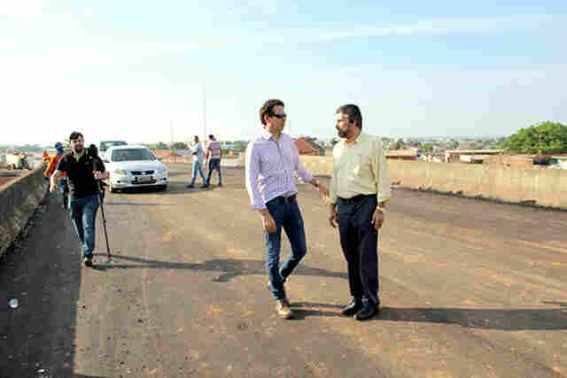 Viaduto do Trevo do Roque será aberto na próxima semana, afirma Raupp