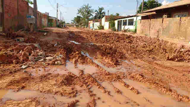 Prefeitura abandonou obras após resultado da eleição, reclama população