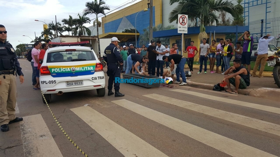 Motorista bêbado avança sinal, mata um e fere gravemente jovem em Porto Velho; fotos