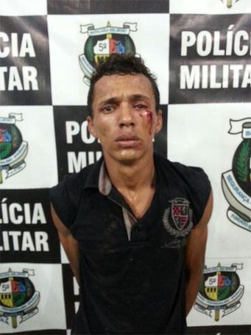 Foragido da Justiça é linchado e preso após furtar motocicleta no centro de Porto Velho