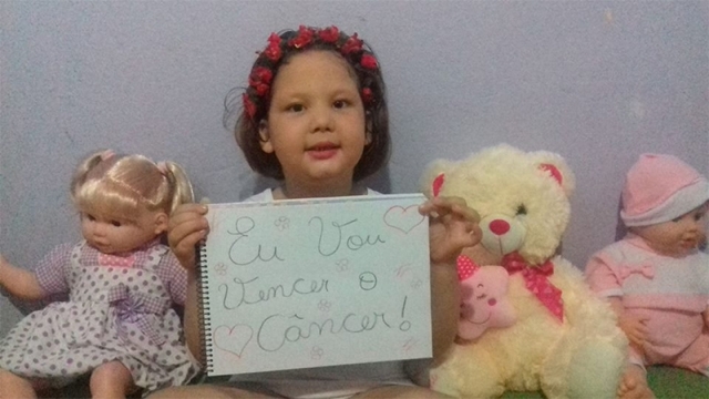 Menina com tumor no c&eacute;rebro precisa de doa&ccedil;&otilde;es de sangue