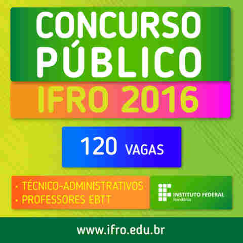 IFRO convoca professores aprovados em concurso