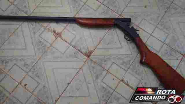 Após denúncias, Patrulha Rural da PM prende invasor de terra com espingarda