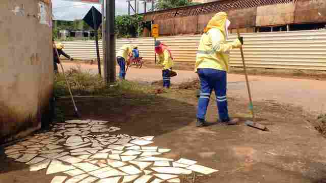 Mutirão de limpeza no Bairro Areal da Floresta termina neste sábado