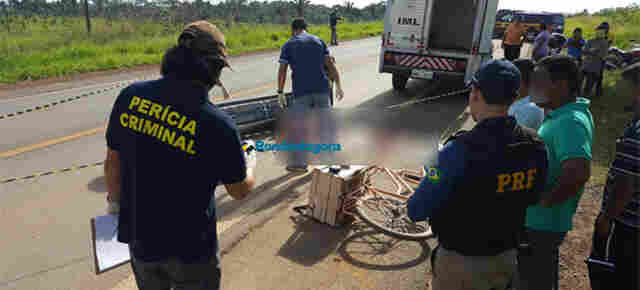 Sitiante é atropelado por ônibus escolar na BR-319