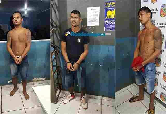 Fugitivos de Humaitá são presos em Porto Velho com armas e prontos para praticar assaltos no interior