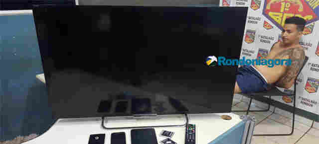 Criminoso aluga veículo para assaltar residências e acaba preso em Porto Velho