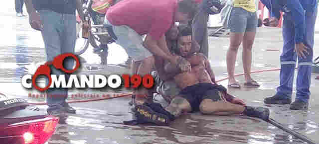 Homem é baleado em posto de combustível após discussão